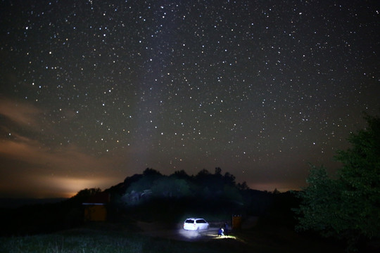 星空夜景