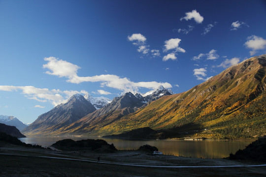 西藏然乌湖风光