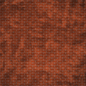 红砖墙 未分层