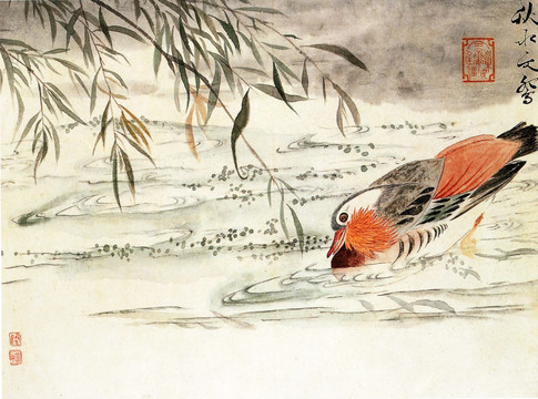 金明 花鳥蟲魚圖之四