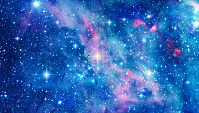 藍色星空