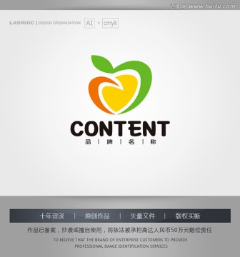 logo设计 水果logo