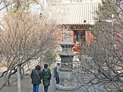 北京法源寺内景