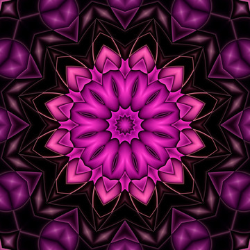 紫色印花图案