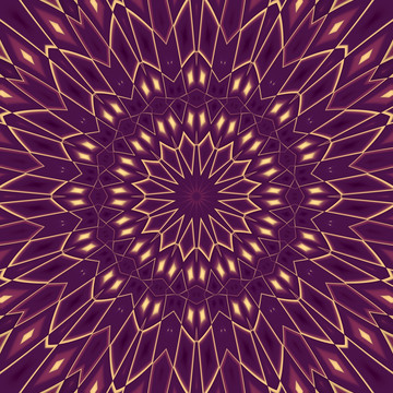 紫色花纹设计