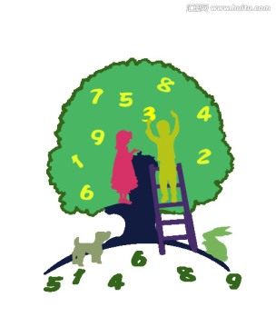 數(shù)學(xué) 童真 樹(shù) 數(shù)字小動(dòng)物