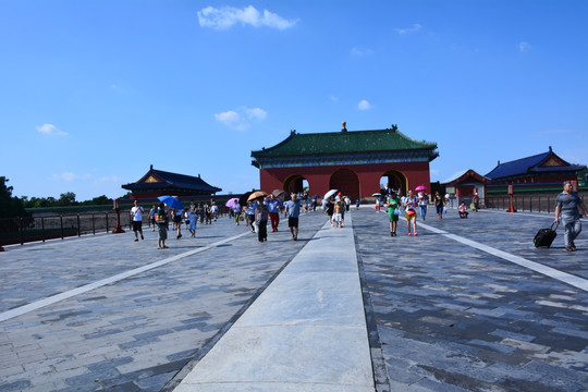 北京天坛神道