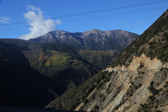 高山丘壑 西部风光