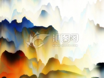重墨 萬山朝拱 高清 合層