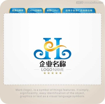 H字母LOGO