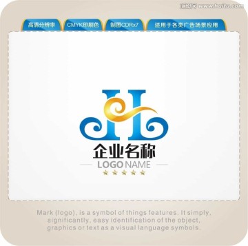 H字母LOGO