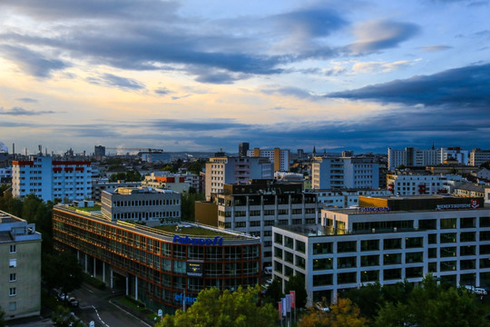 欧洲奥地利北部城市林茨