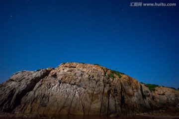 海滩夜色