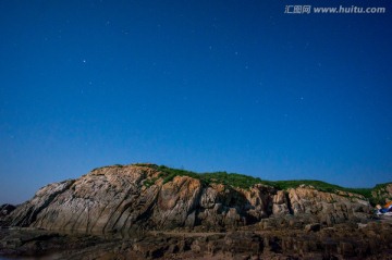 海滩夜色