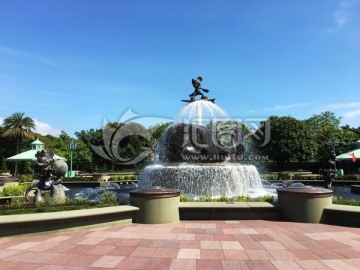 香港迪士尼游乐园 米奇 海豚