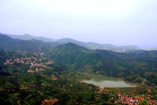 金华尖峰山大岭村山下吴水库