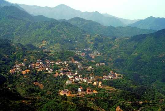 金华尖峰山大岭村