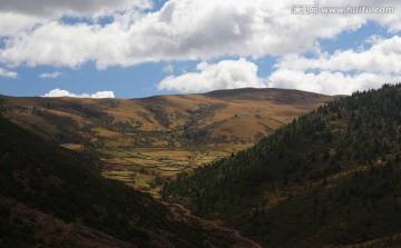 高山丘壑 山峰