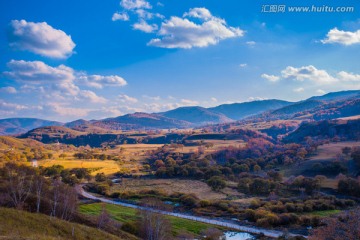 秋季内蒙古坝上风光