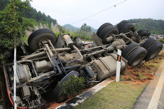 交通事故 事故现场 车辆