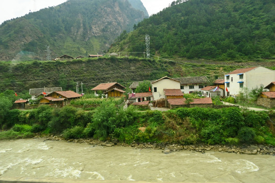 山村 川西农村