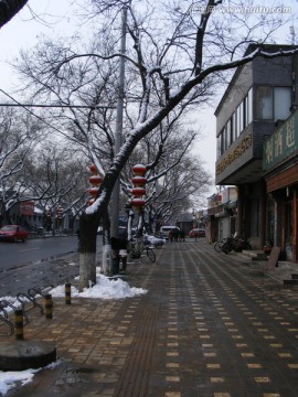 冬日街景