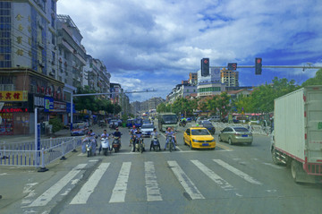 建阳城市路口