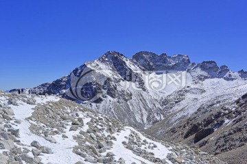 现代山地冰川 达古冰川TIF图