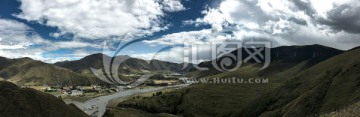 西藏风景全景图