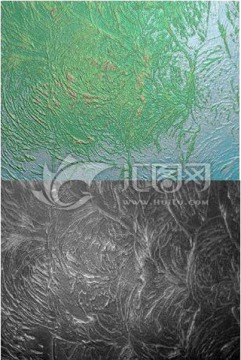 肌理腐蝕紋理精雕灰度浮雕圖