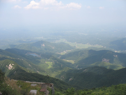 衡山鸟瞰