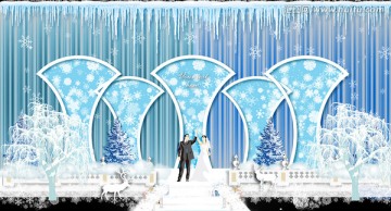 冰雪主題婚禮