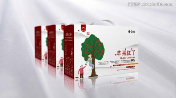 蘋果包裝設(shè)計(jì)（平面圖）