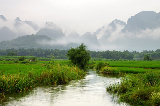 山水