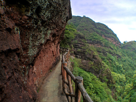 金华九峰山 九峰栈道