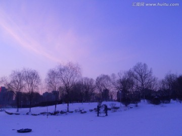 冬日雪景