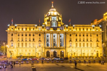 汇丰大厦夜景