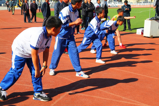 小学运动会 运动场