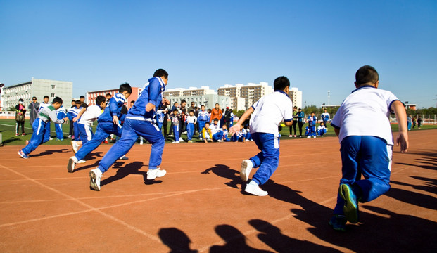 小学运动会 运动场