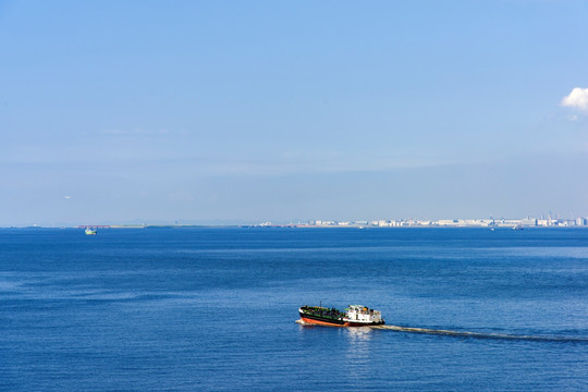 大海日本渔船