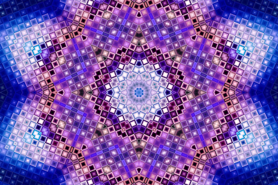 紫色馬賽克背景花紋