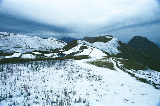 雪景 菲林底片扫描