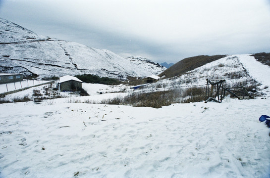 雪景 菲林底片扫描