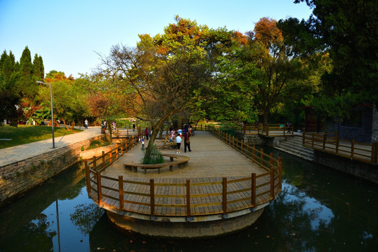 花溪公园 山水风景