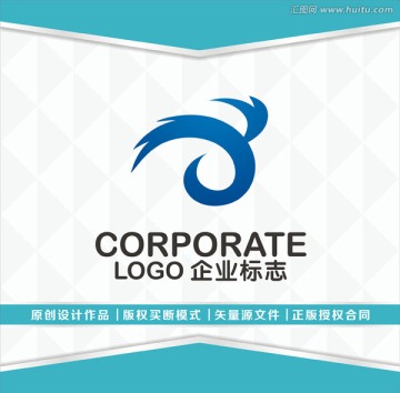 B字母logo设计