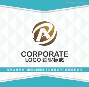 AP字母logo