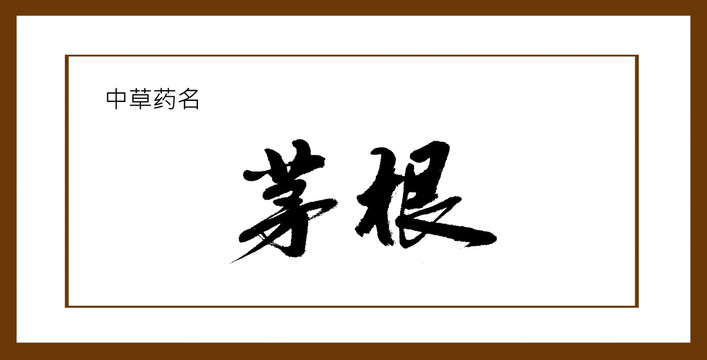 茅根