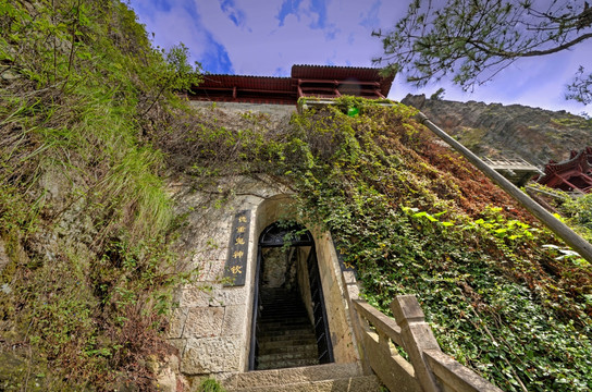 建德大慈岩 天门 城楼