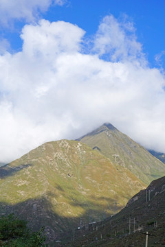 自然风光 青藏高原山岭