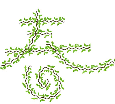 藤蔓字 春 合層